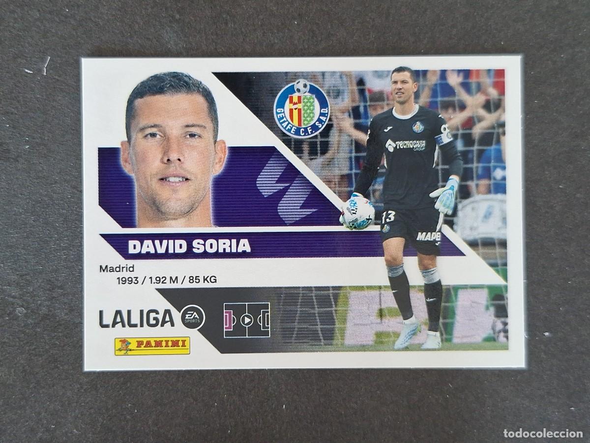 Cromos de f&uacute;tbol: L1 DAVID SORIA GETAFE C. F. LIGA ESTE 2026 2027 26 27 NUNCA PEGADO SIN PEGAR