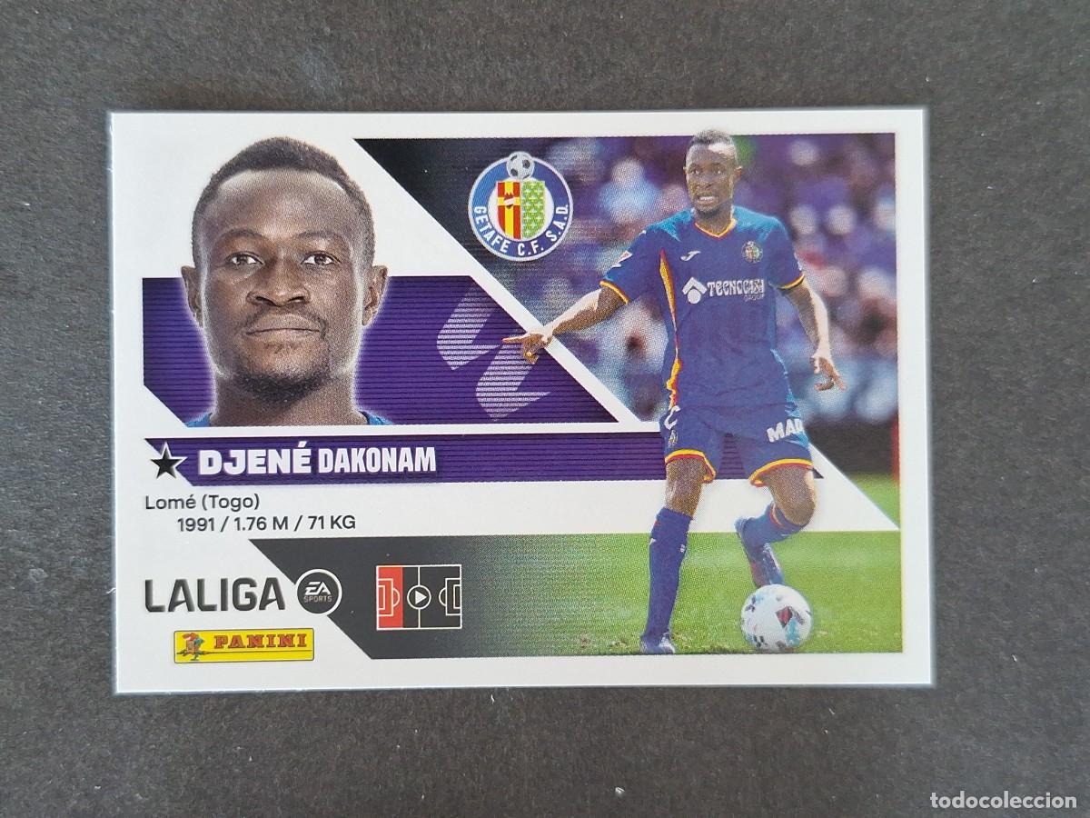 Cromos de f&uacute;tbol: L1 DJENE GETAFE C. F. LIGA ESTE 2026 2027 26 27 NUNCA PEGADO SIN PEGAR