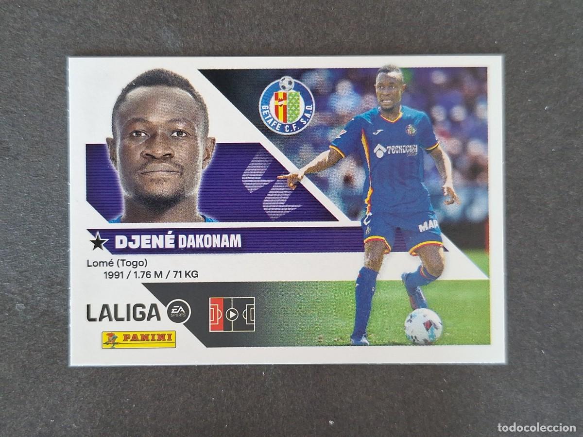 Cromos de f&uacute;tbol: L1 DJENE GETAFE C. F. LIGA ESTE 2026 2027 26 27 NUNCA PEGADO SIN PEGAR
