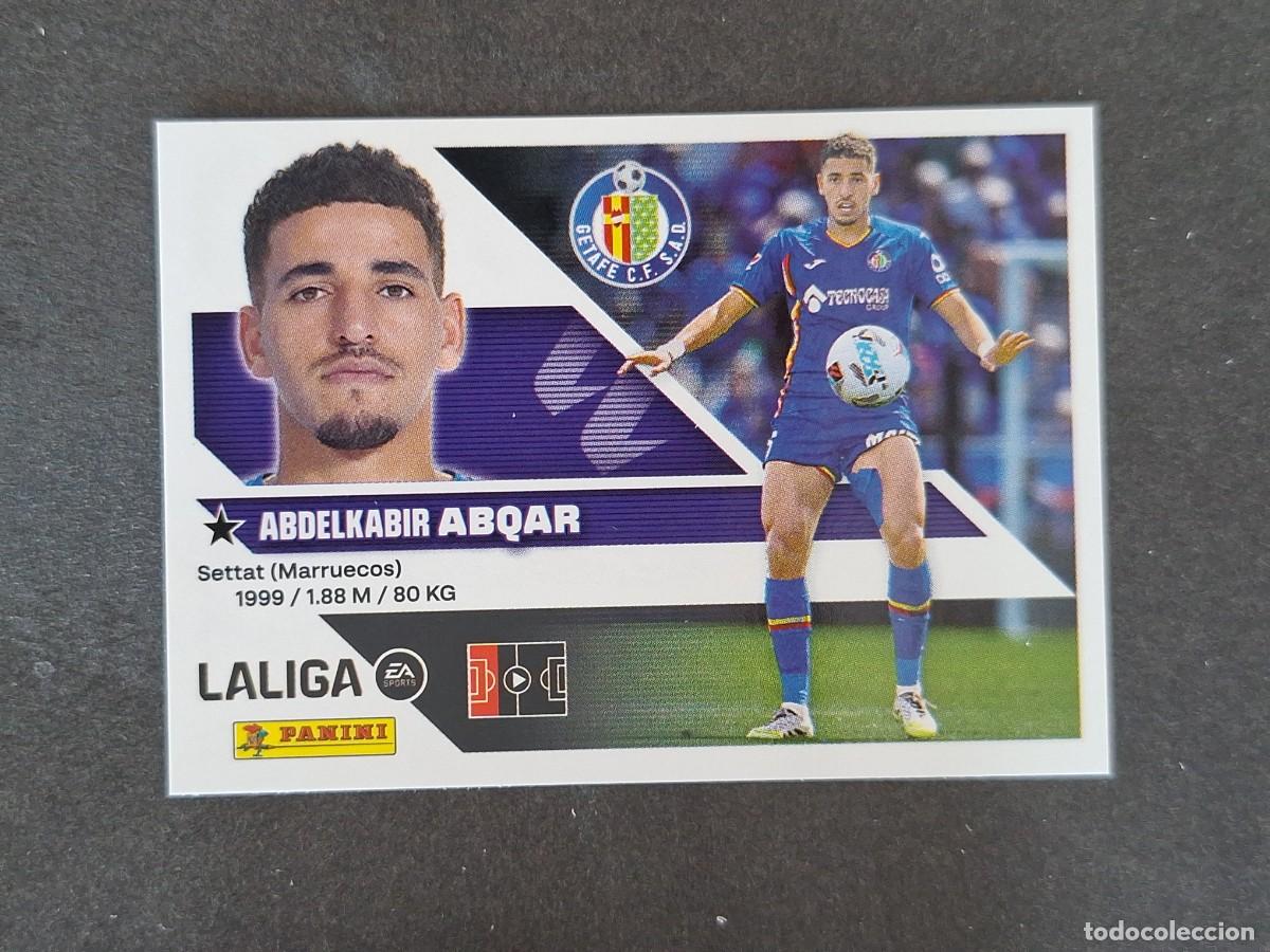 Cromos de f&uacute;tbol: L1 ABQAR GETAFE C. F. LIGA ESTE 2026 2027 26 27 NUNCA PEGADO SIN PEGAR