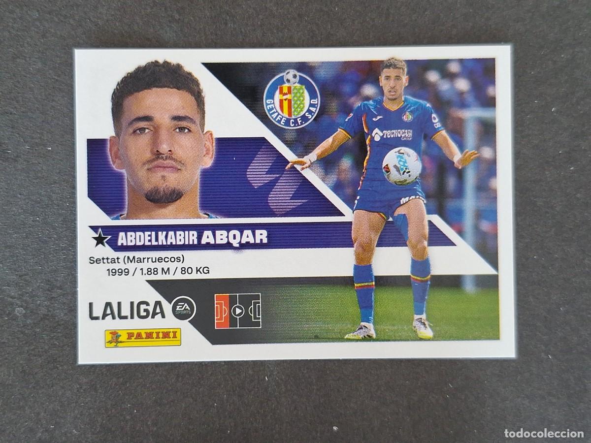 Cromos de f&uacute;tbol: L1 ABQAR GETAFE C. F. LIGA ESTE 2026 2027 26 27 NUNCA PEGADO SIN PEGAR