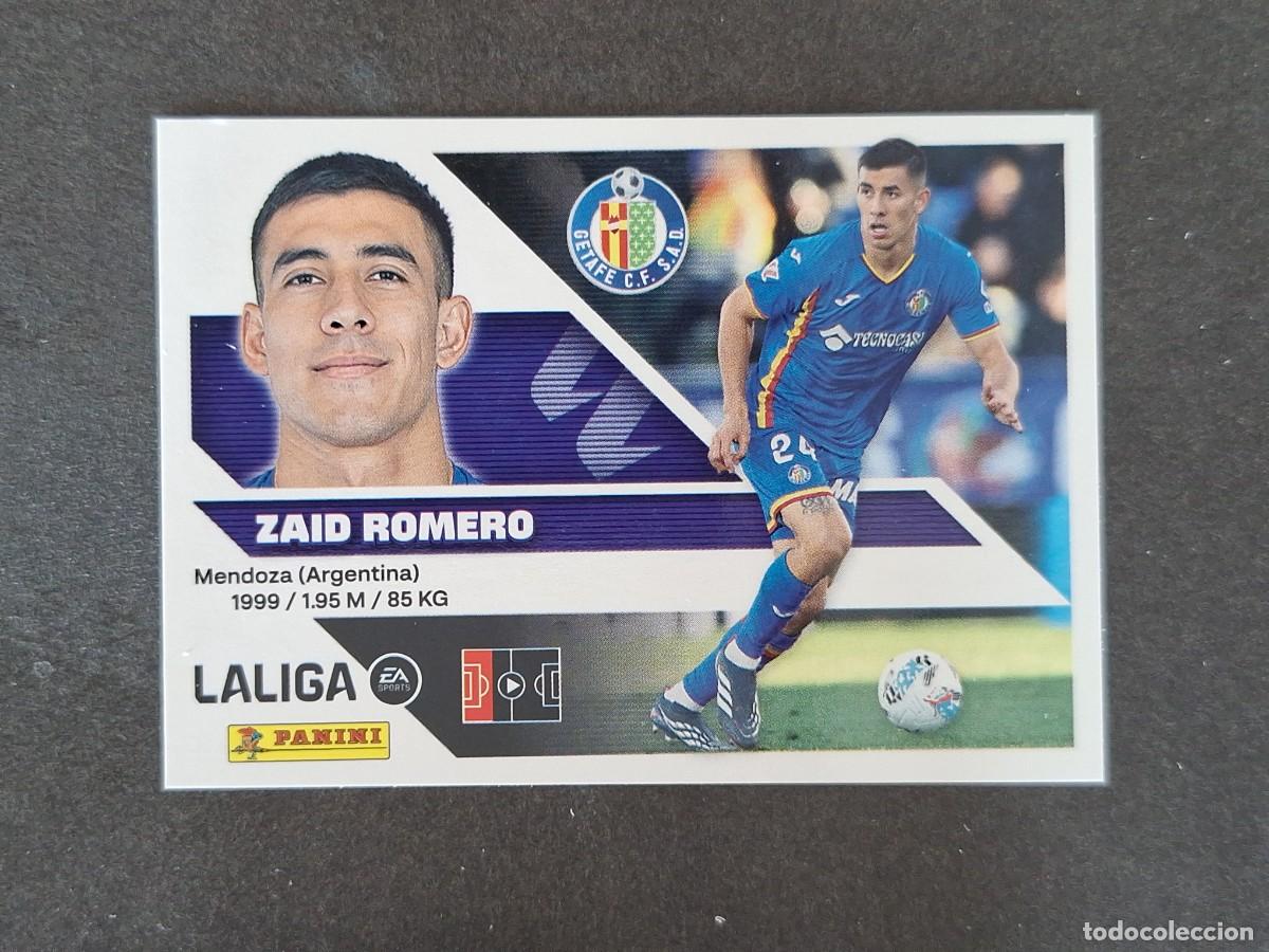 Cromos de f&uacute;tbol: L1 ZAID ROMERO GETAFE C. F. LIGA ESTE 2026 2027 26 27 NUNCA PEGADO SIN PEGAR
