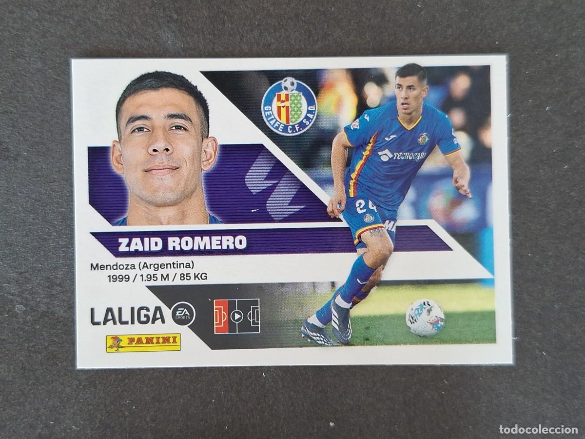Cromos de f&uacute;tbol: L1 ZAID ROMERO GETAFE C. F. LIGA ESTE 2026 2027 26 27 NUNCA PEGADO SIN PEGAR