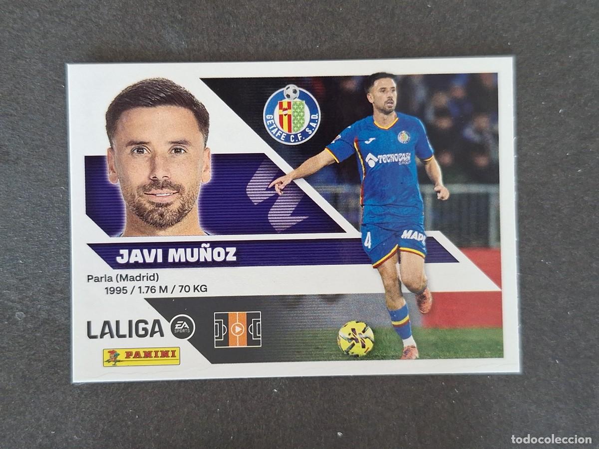 Cromos de f&uacute;tbol: L1 JAVI MU&Ntilde;OZ GETAFE C. F. LIGA ESTE 2026 2027 26 27 NUNCA PEGADO SIN PEGAR