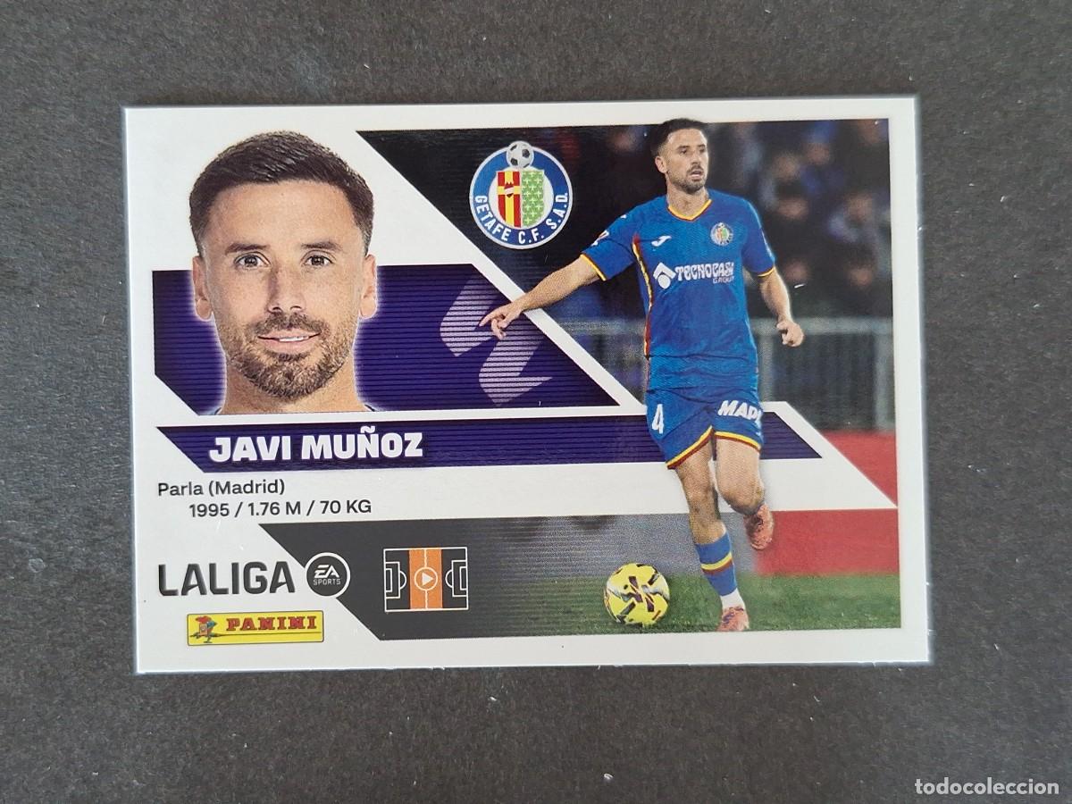 Cromos de f&uacute;tbol: L1 JAVI MU&Ntilde;OZ GETAFE C. F. LIGA ESTE 2026 2027 26 27 NUNCA PEGADO SIN PEGAR