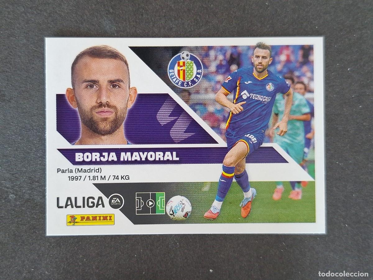 Cromos de f&uacute;tbol: L1 BORJA MAYORAL GETAFE C. F. LIGA ESTE 2026 2027 26 27 NUNCA PEGADO SIN PEGAR