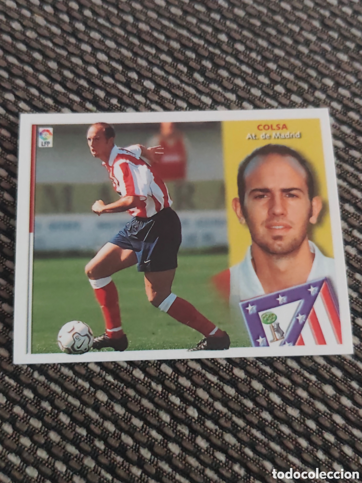 Cromos de f&uacute;tbol: BAJA COLSA ATL&Eacute;TICO MADRID EDICIONES ESTE 2002 2003