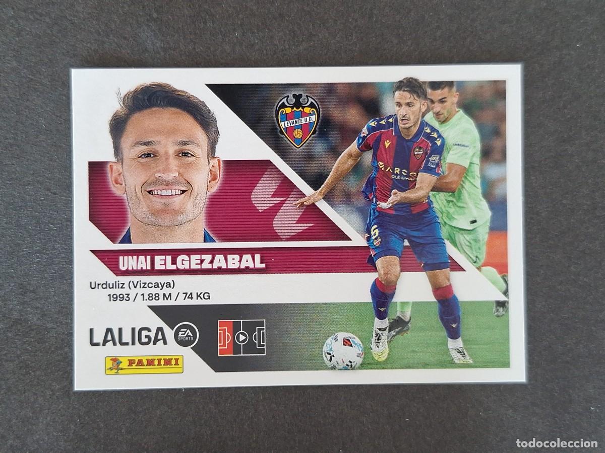 Cromos de f&uacute;tbol: L1 ELGEZABAL LEVANTE U. D. LIGA ESTE 2026 2027 26 27 NUNCA PEGADO SIN PEGAR