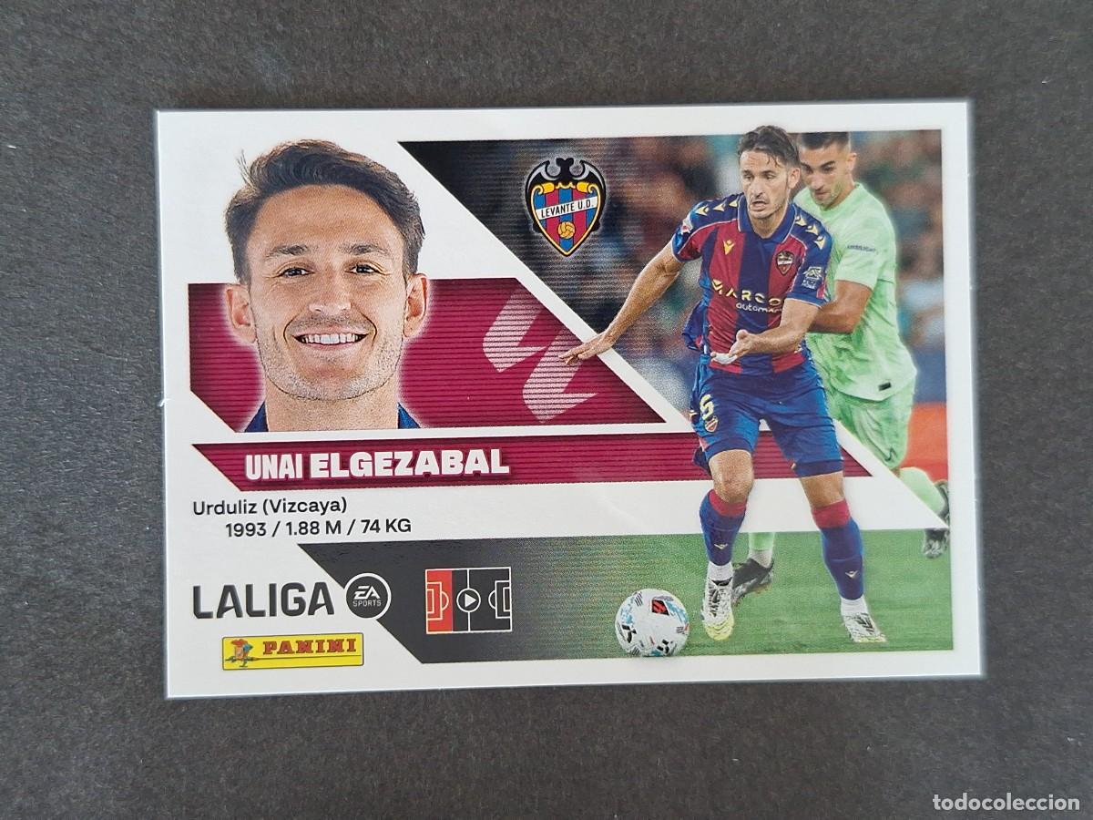 Cromos de f&uacute;tbol: L1 ELGEZABAL LEVANTE U. D. LIGA ESTE 2026 2027 26 27 NUNCA PEGADO SIN PEGAR