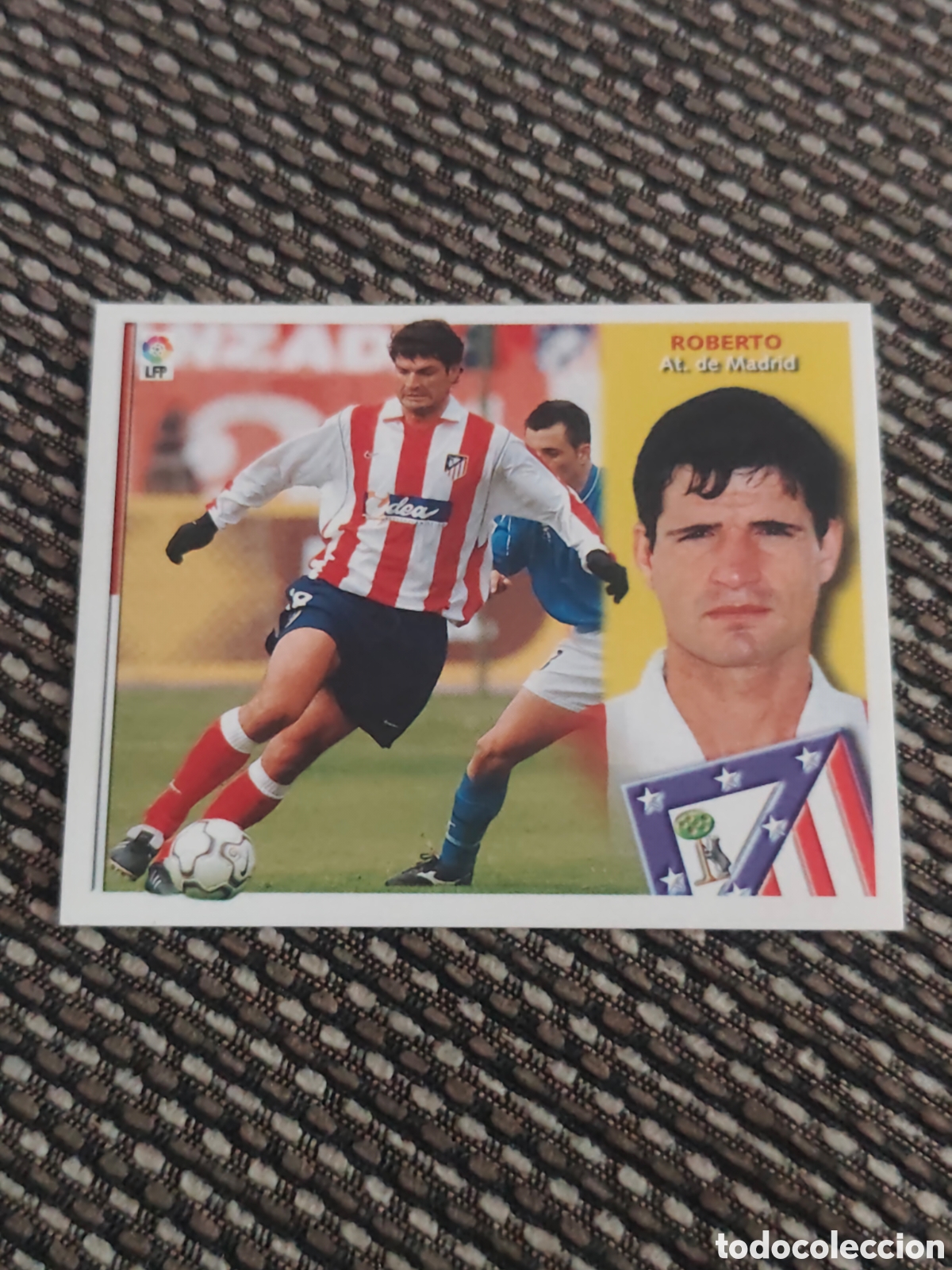 Cromos de f&uacute;tbol: COLOCA ROBERTO ATL&Eacute;TICO MADRID EDICIONES ESTE 2002 2003