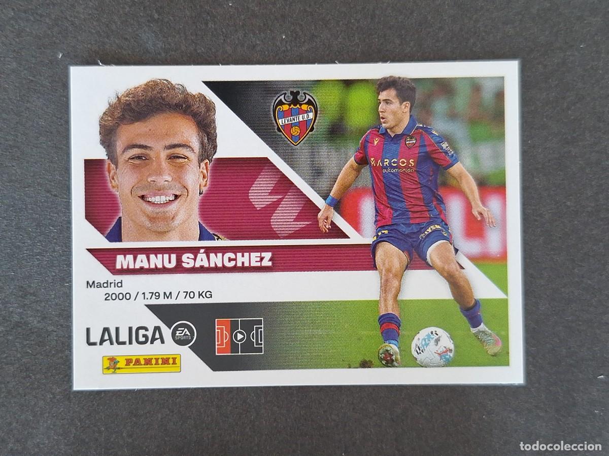 Figurine di Calcio: L1 MANU SANCHEZ LEVANTE U. D. LIGA ESTE 2026 2027 26 27 NUNCA PEGADO SIN PEGAR