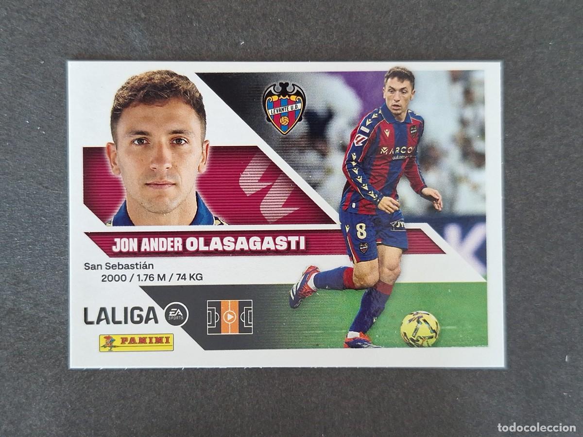 Cartes &agrave; collectionner de Football: L1 OLASAGASTI LEVANTE U. D. LIGA ESTE 2026 2027 26 27 NUNCA PEGADO SIN PEGAR