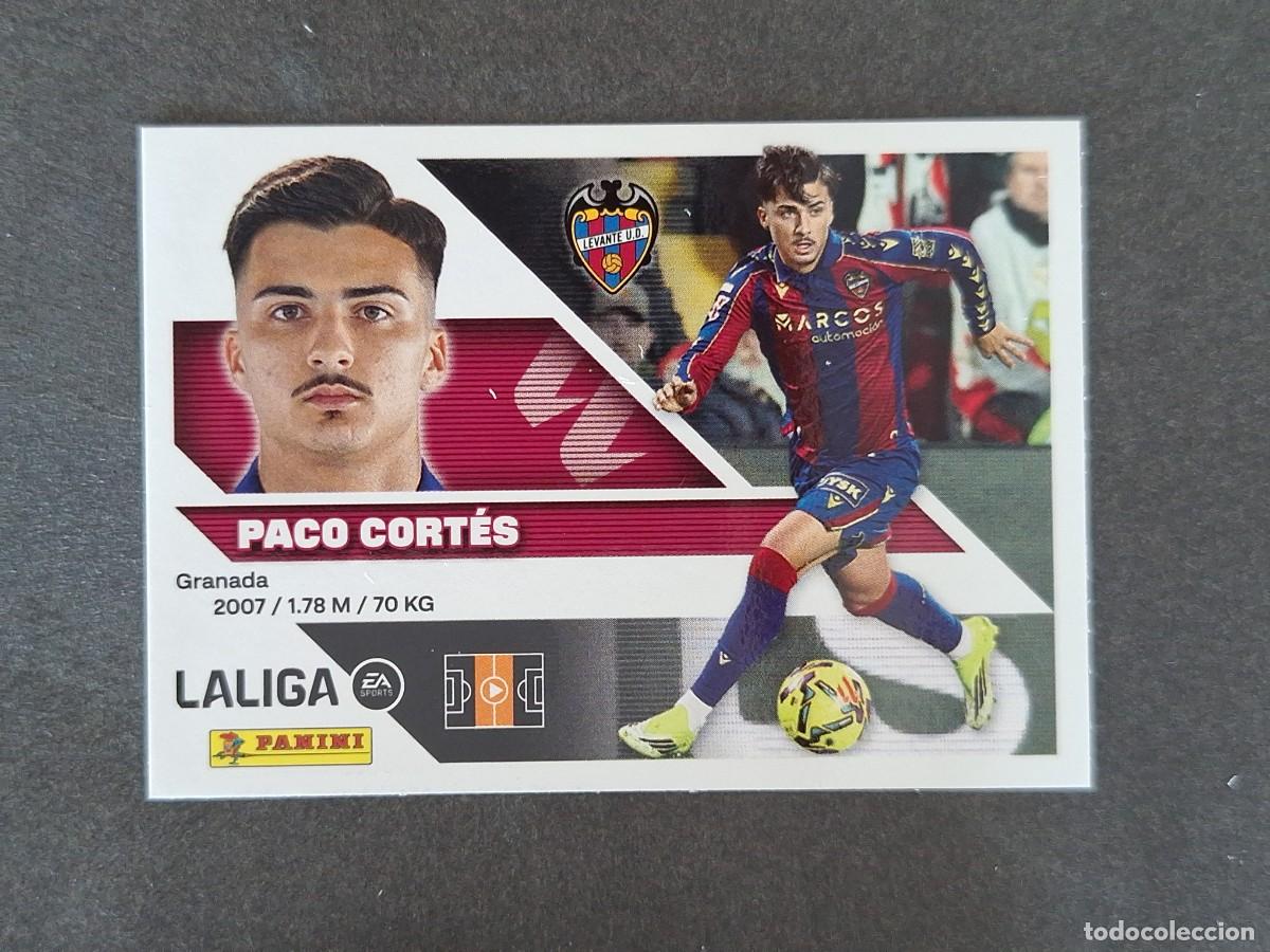 Cartes &agrave; collectionner de Football: L1 PACO CORTES LEVANTE U. D. LIGA ESTE 2026 2027 26 27 NUNCA PEGADO SIN PEGAR