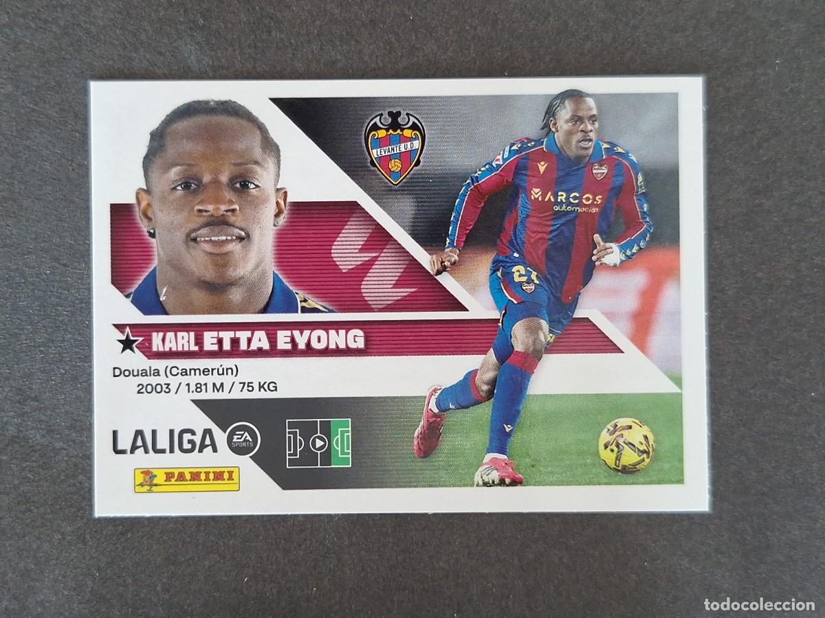 Figurine di Calcio: L1 ETTA EYONG LEVANTE U. D. LIGA ESTE 2026 2027 26 27 NUNCA PEGADO SIN PEGAR