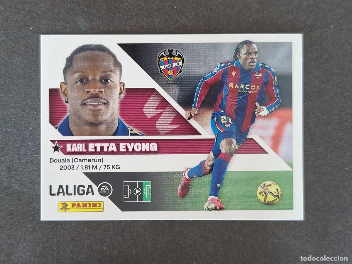 Figurine di Calcio: L1 ETTA EYONG LEVANTE U. D. LIGA ESTE 2026 2027 26 27 NUNCA PEGADO SIN PEGAR