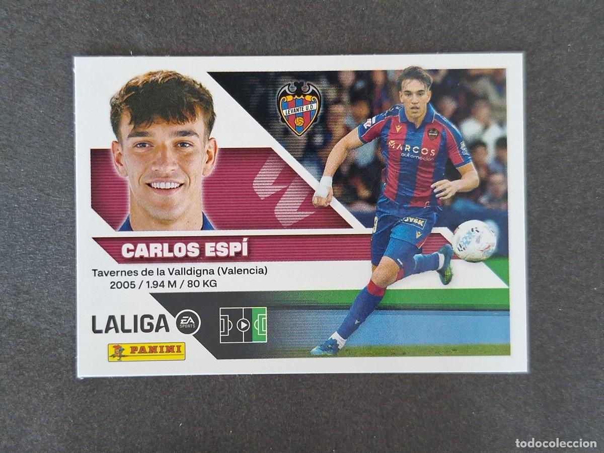 Figurine di Calcio: L1 CARLOS ESPI LEVANTE U. D. LIGA ESTE 2026 2027 26 27 NUNCA PEGADO SIN PEGAR