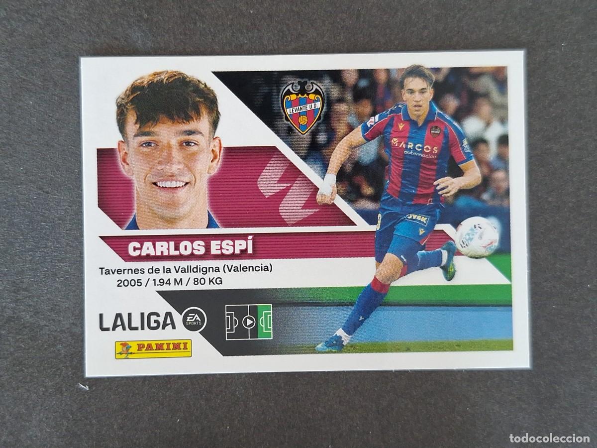 Figurine di Calcio: L1 CARLOS ESPI LEVANTE U. D. LIGA ESTE 2026 2027 26 27 NUNCA PEGADO SIN PEGAR