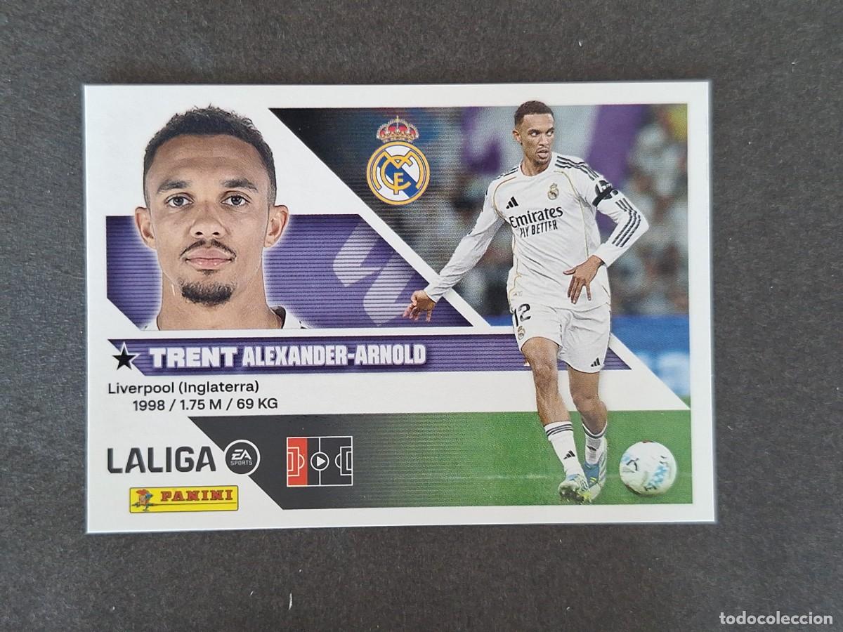 Figurine di Calcio: L1 TRENT REAL MADRID LIGA ESTE 2026 2027 26 27 NUNCA PEGADO SIN PEGAR