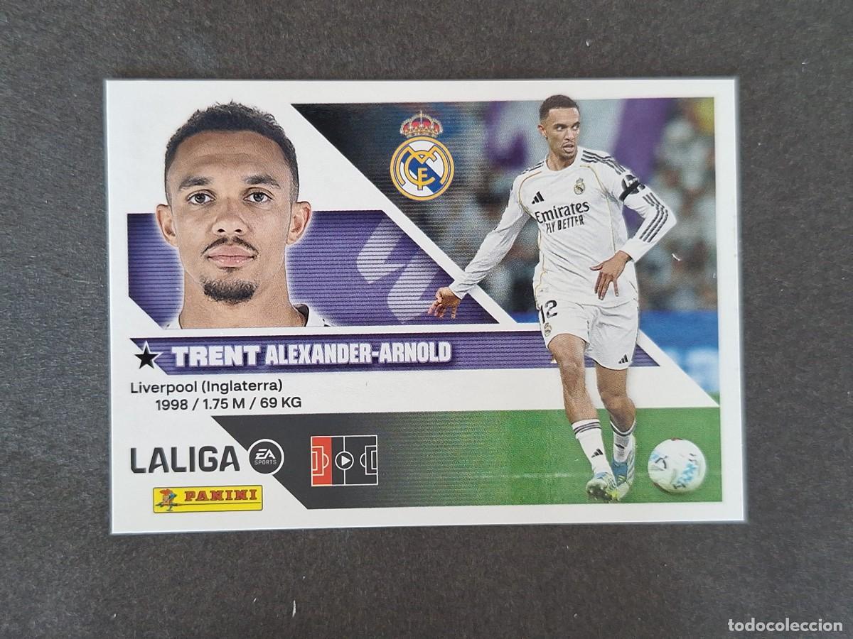 Figurine di Calcio: L1 TRENT REAL MADRID LIGA ESTE 2026 2027 26 27 NUNCA PEGADO SIN PEGAR