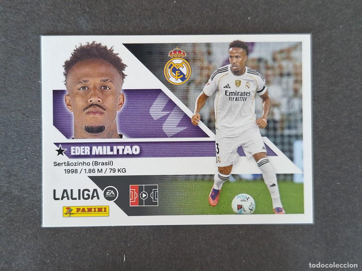 Figurine di Calcio: L1 MILITAO REAL MADRID LIGA ESTE 2026 2027 26 27 NUNCA PEGADO SIN PEGAR