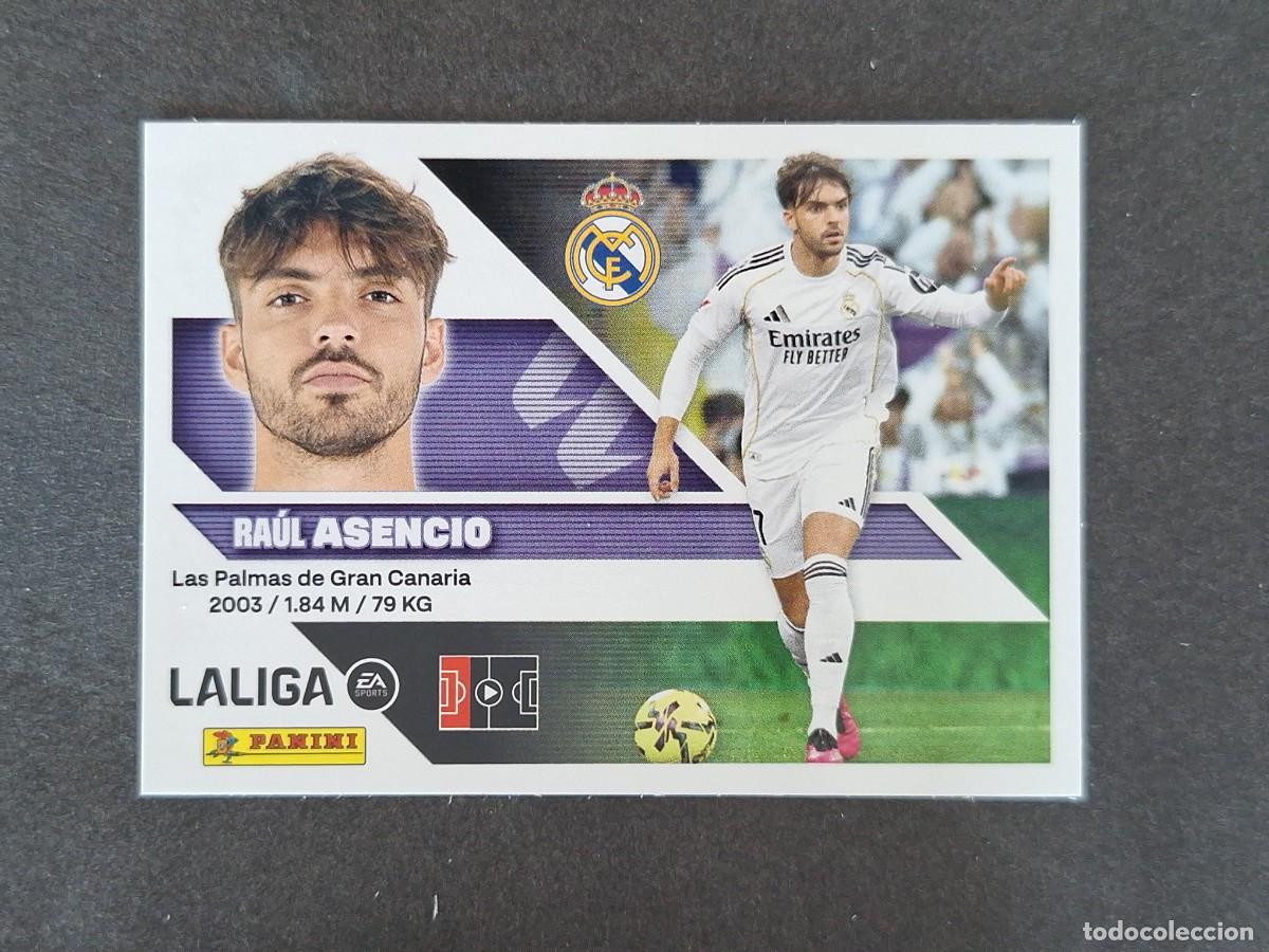 Figurine di Calcio: L1 ASENCIO REAL MADRID LIGA ESTE 2026 2027 26 27 NUNCA PEGADO SIN PEGAR