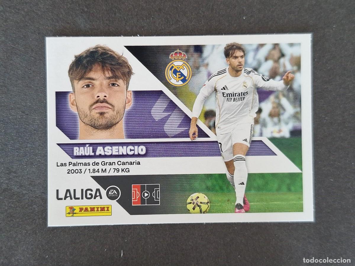 Figurine di Calcio: L1 ASENCIO REAL MADRID LIGA ESTE 2026 2027 26 27 NUNCA PEGADO SIN PEGAR