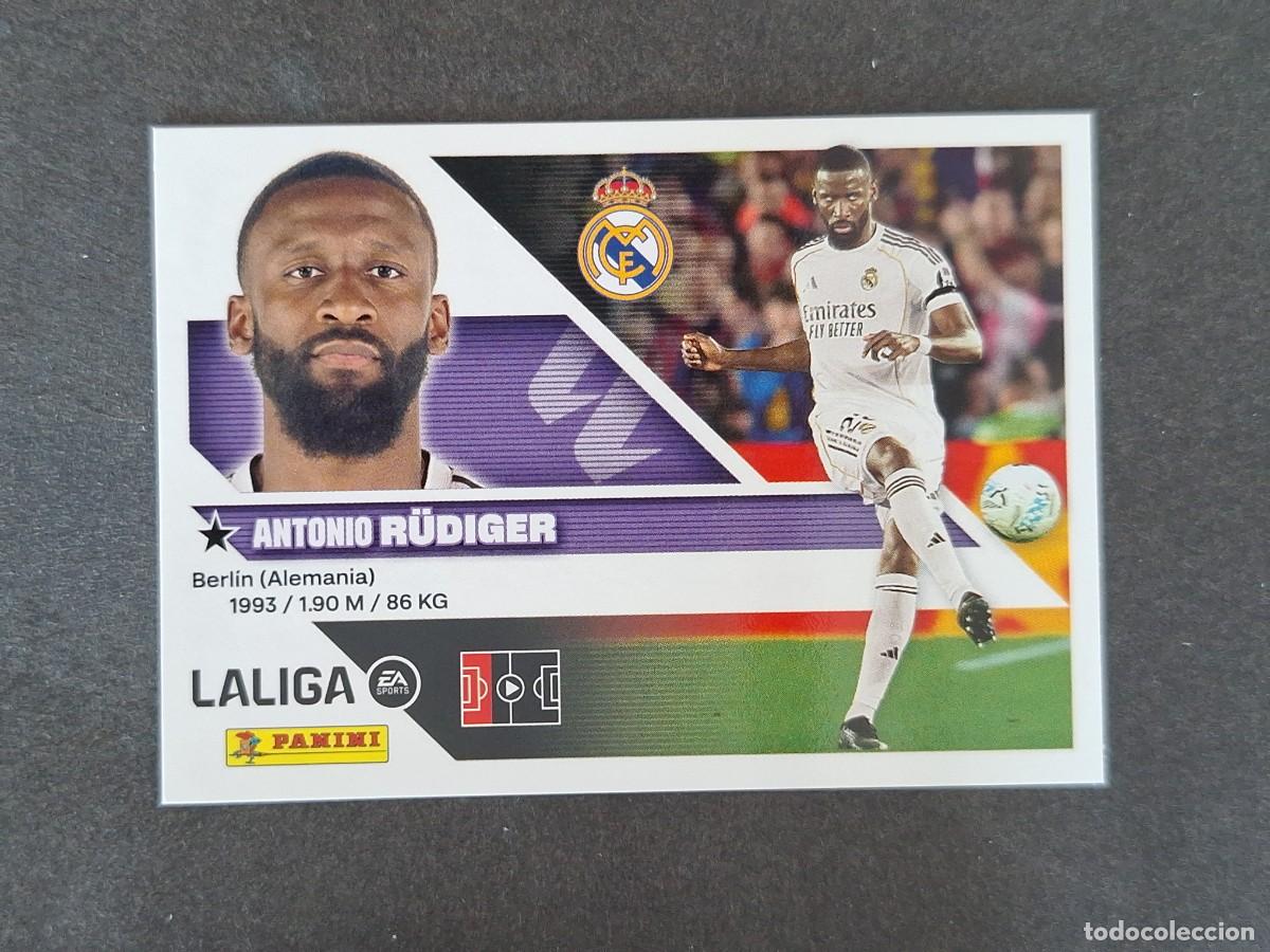 Figurine di Calcio: L1 R&Uuml;DIGER REAL MADRID LIGA ESTE 2026 2027 26 27 NUNCA PEGADO SIN PEGAR