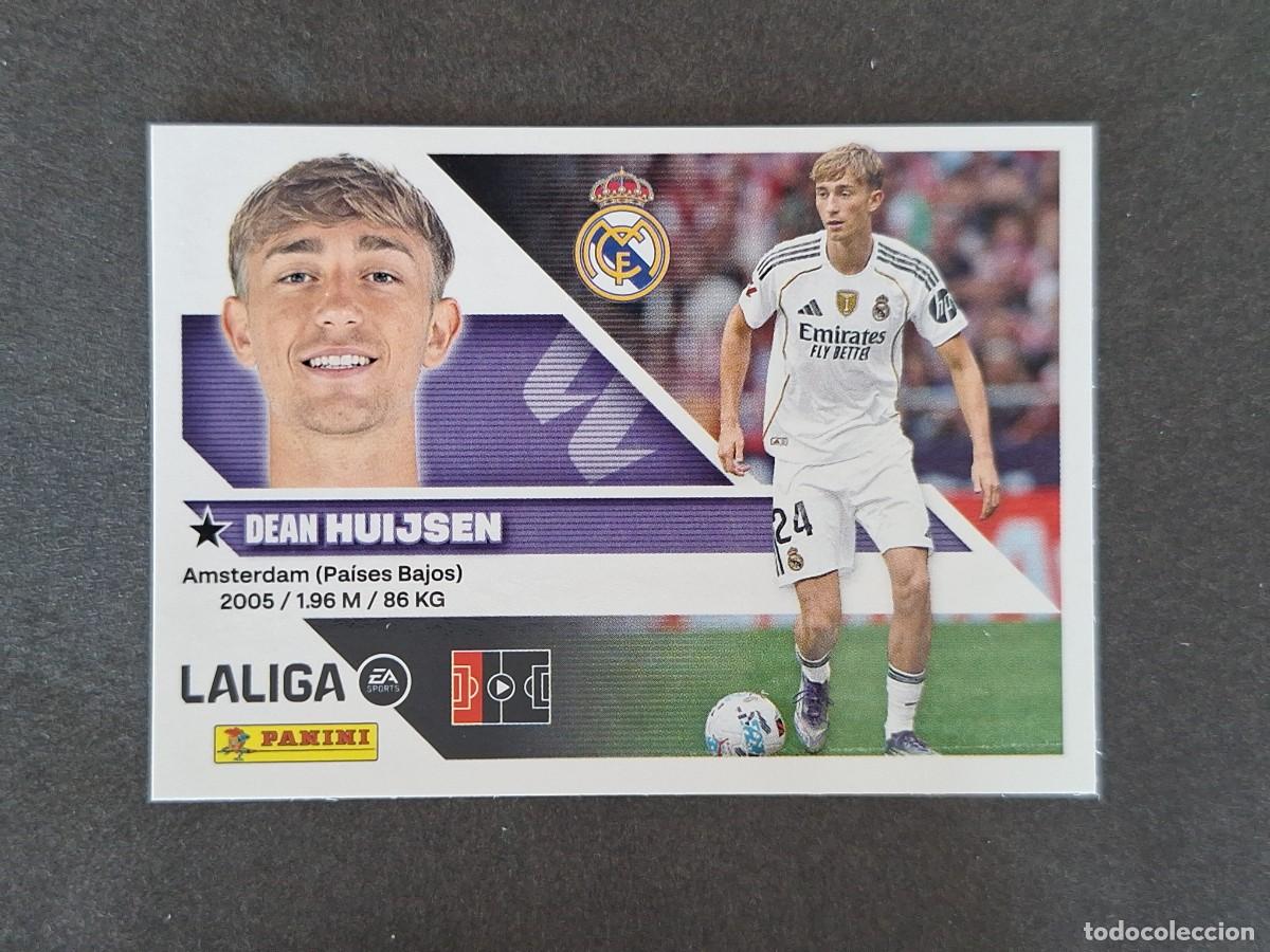 Figurine di Calcio: L1 HUIJSEN REAL MADRID LIGA ESTE 2026 2027 26 27 NUNCA PEGADO SIN PEGAR