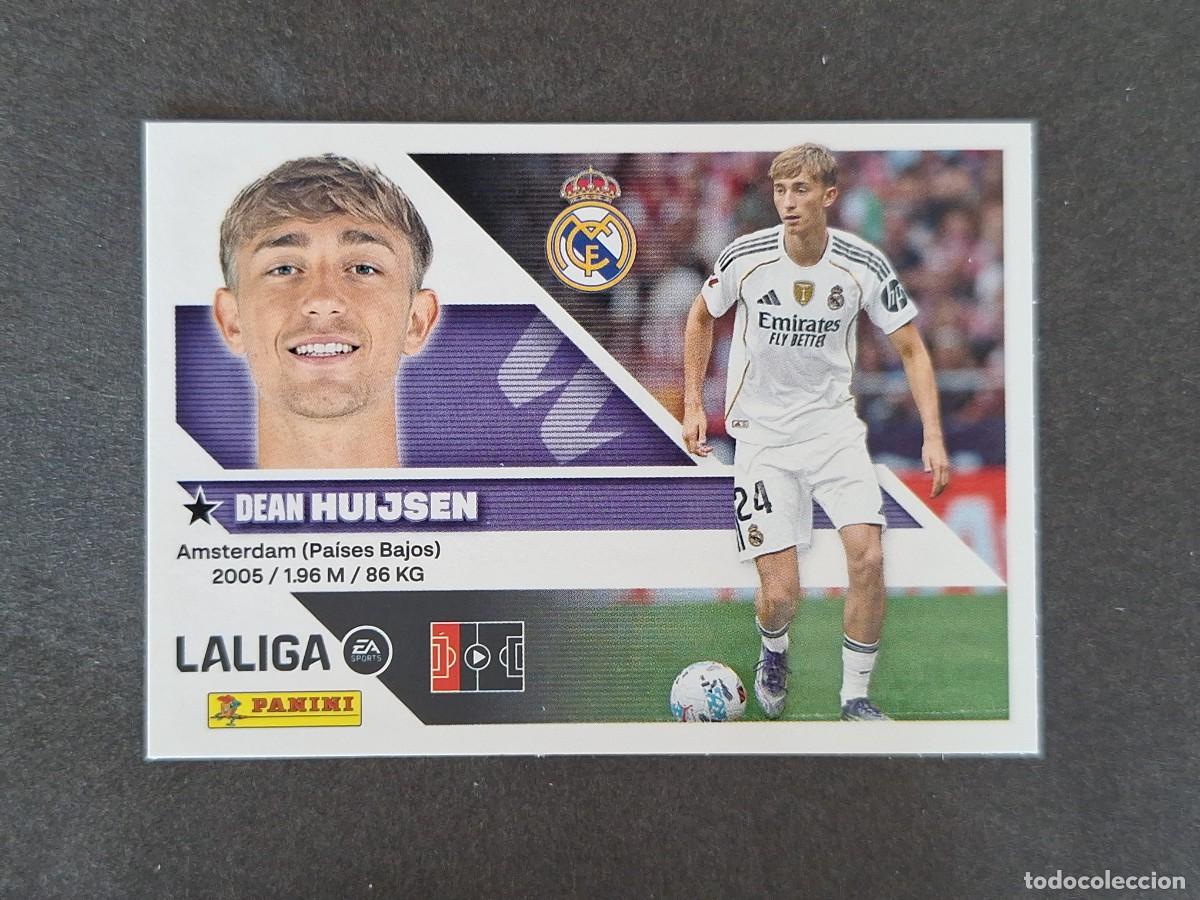 Figurine di Calcio: L1 HUIJSEN REAL MADRID LIGA ESTE 2026 2027 26 27 NUNCA PEGADO SIN PEGAR