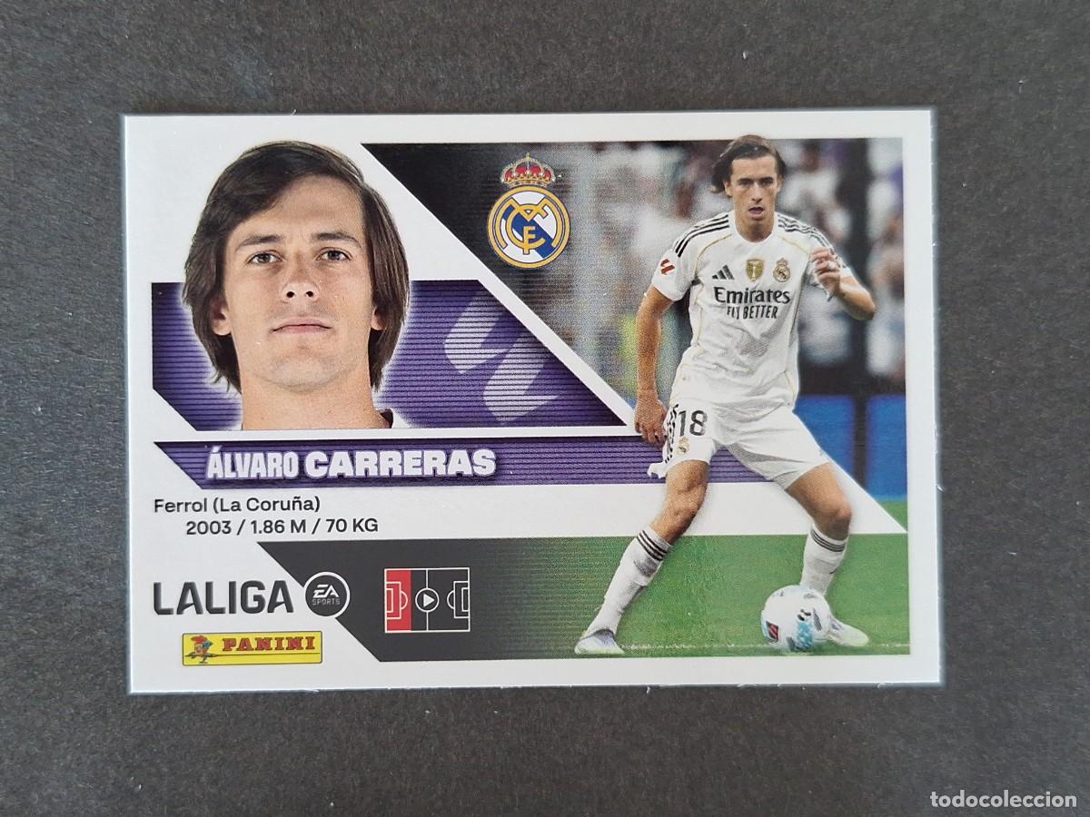 Figurine di Calcio: L1 CARRERAS REAL MADRID LIGA ESTE 2026 2027 26 27 NUNCA PEGADO SIN PEGAR