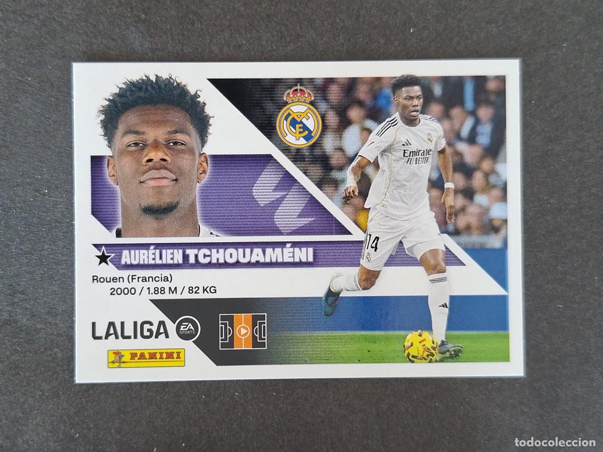 Figurine di Calcio: L1 TCHOUAMENI REAL MADRID LIGA ESTE 2026 2027 26 27 NUNCA PEGADO SIN PEGAR