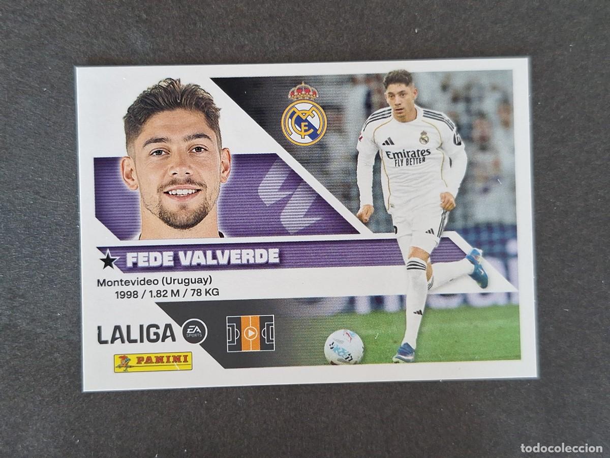 Figurine di Calcio: L1 FEDE VALVERDE REAL MADRID LIGA ESTE 2026 2027 26 27 NUNCA PEGADO SIN PEGAR