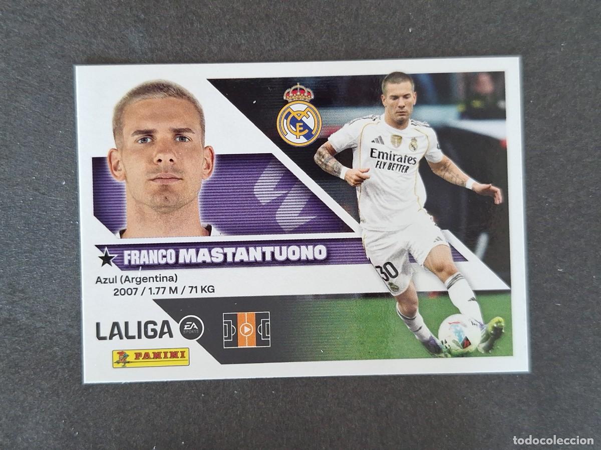 Cromos de Futebol: L1 MASTANTUONO REAL MADRID LIGA ESTE 2026 2027 26 27 NUNCA PEGADO SIN PEGAR