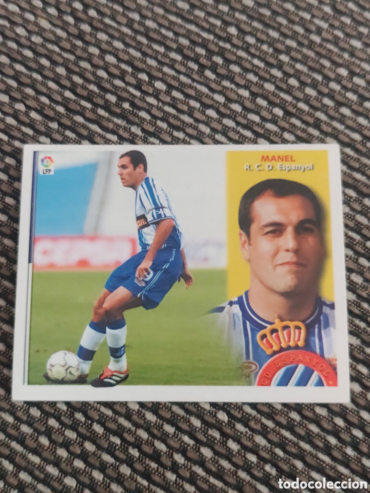 Cromos de Futebol: BAJA MANEL ESPANYOL EDICIONES ESTE 2002 2003