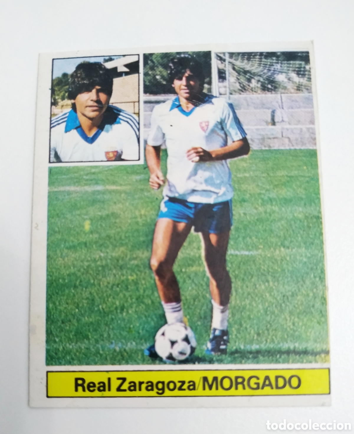 Cromos de f&uacute;tbol: LIGA ESTE 1981 1982 81 82 EDICIONES ESTE COLOCA MORGADO ZARAGOZA RECUPERADO DESPEGADO