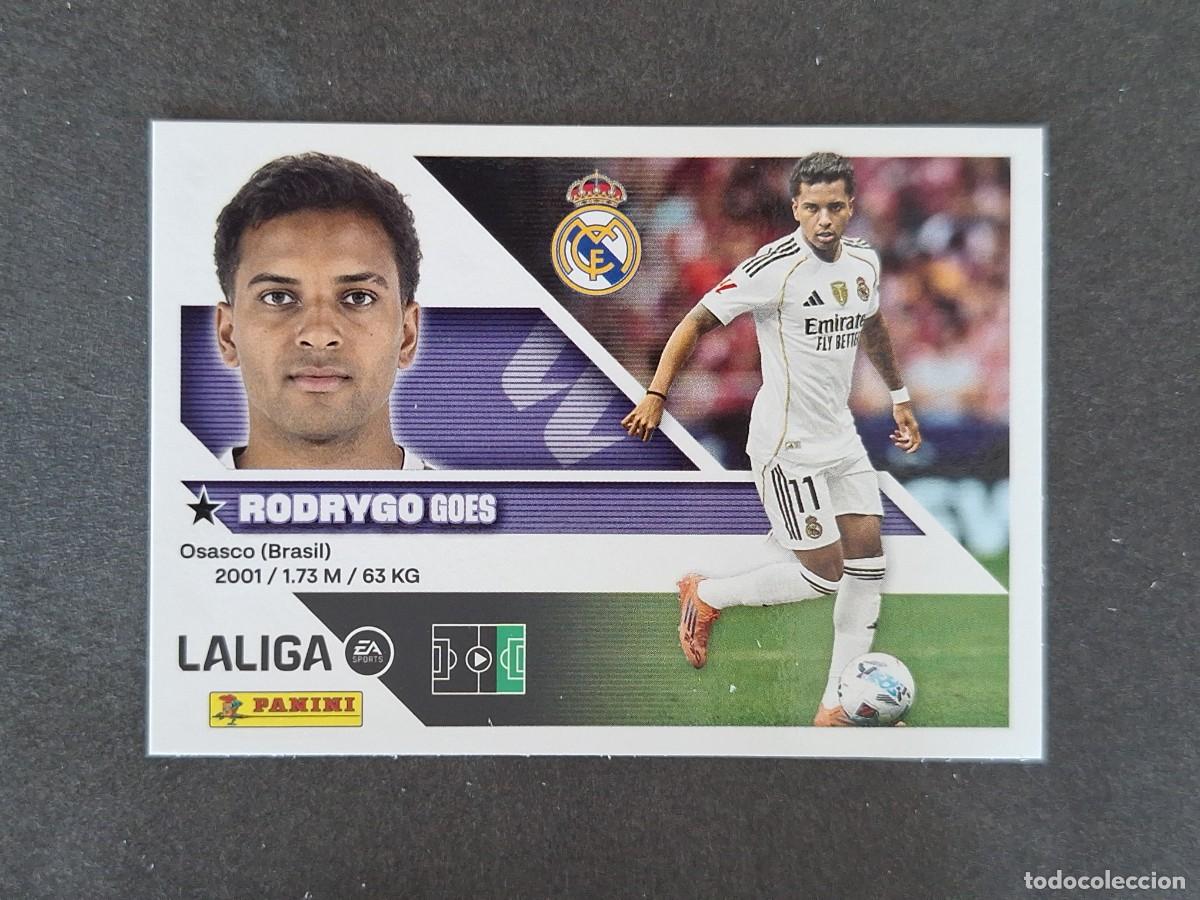 Cromos de f&uacute;tbol: L1 RODRYGO REAL MADRID LIGA ESTE 2026 2027 26 27 NUNCA PEGADO SIN PEGAR