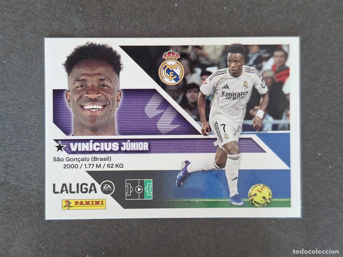 Cromos de f&uacute;tbol: L1 VINICIUS REAL MADRID LIGA ESTE 2026 2027 26 27 NUNCA PEGADO SIN PEGAR