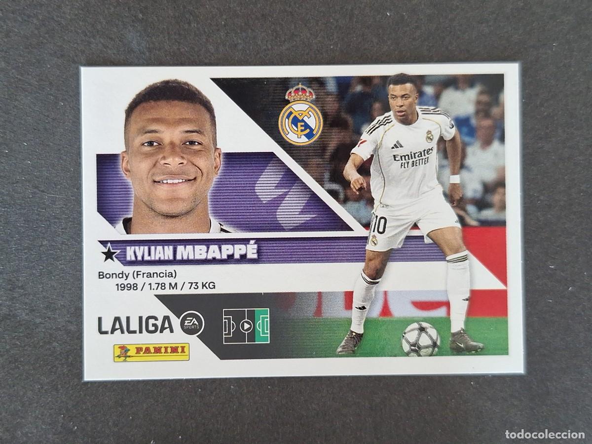 Cromos de f&uacute;tbol: L1 MBAPPE REAL MADRID LIGA ESTE 2026 2027 26 27 NUNCA PEGADO SIN PEGAR