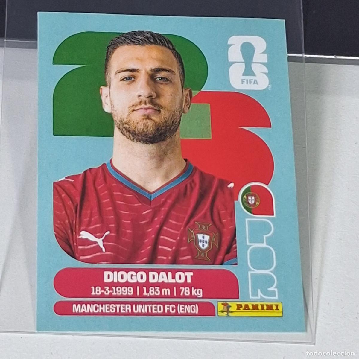 Cromos de f&uacute;tbol: B59 POR6 DIOGO DALOT 6 PORTUGAL POR MUNDIAL FIFA WORLD CUP 2026 STICKER PANINI