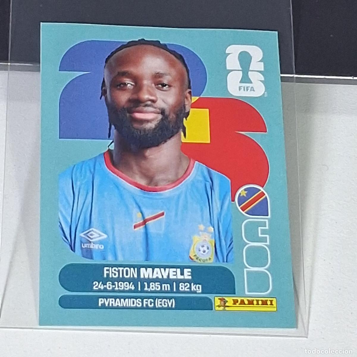 Cromos de f&uacute;tbol: B59 COD18 FISTON MAYELE 18 CONGO COD MUNDIAL FIFA WORLD CUP 2026 STICKER PANINI