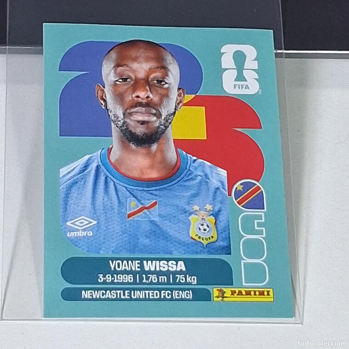 Cromos de f&uacute;tbol: B59 COD 16 COD16 YOANE WISSA CONGO COD MUNDIAL FIFA WORLD CUP 2026 STICKER PANINI