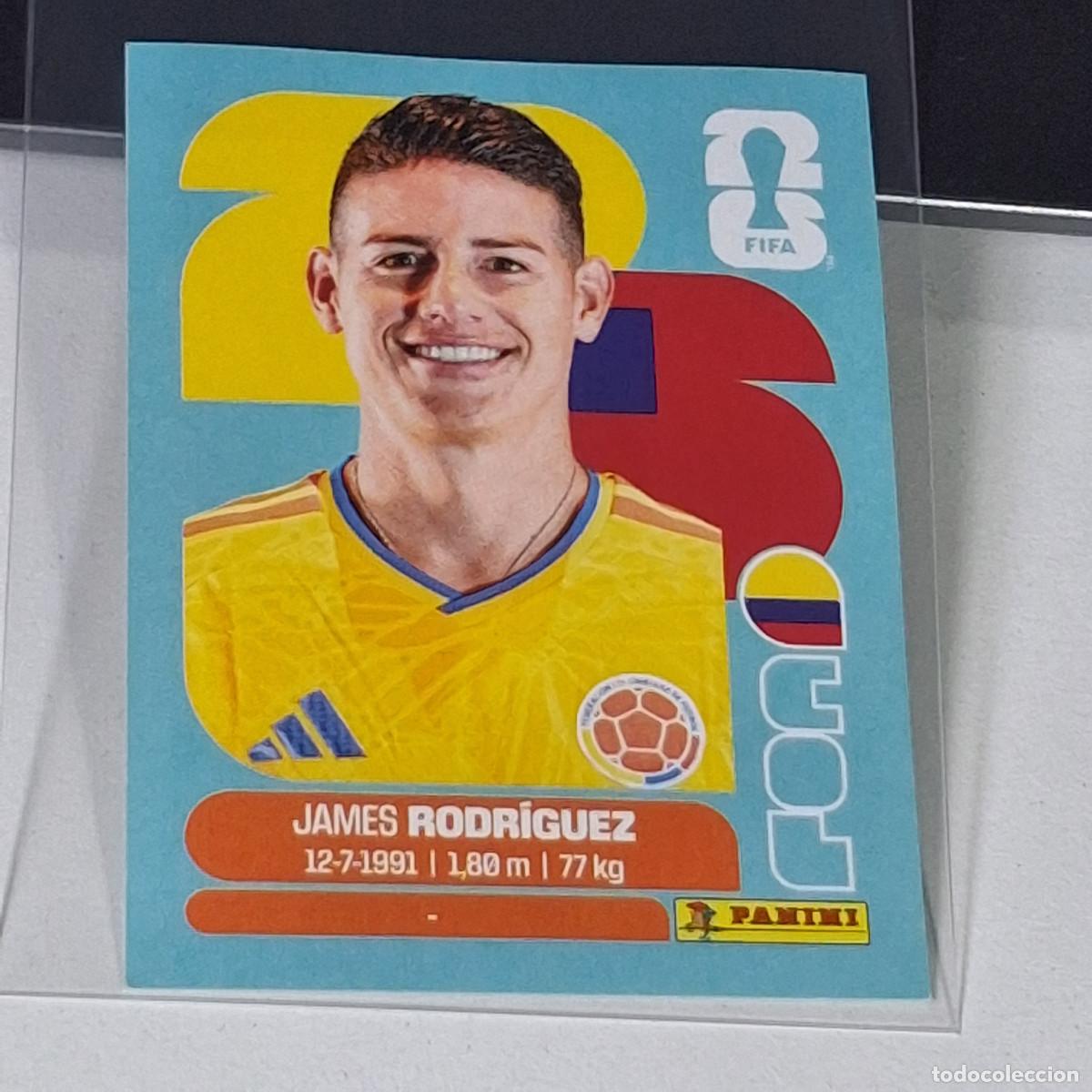 Cromos de f&uacute;tbol: B59 COL 14 COL14 JAMES RODR&Iacute;GUEZ COLOMBIA MUNDIAL FIFA WORLD CUP 2026 STICKER PANINI