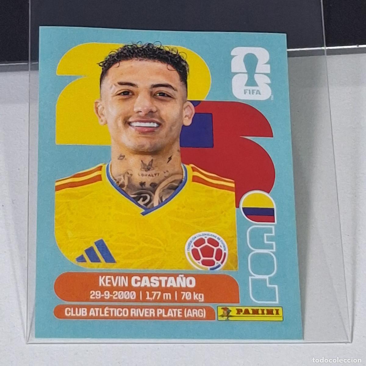 Cromos de f&uacute;tbol: B59 COL11 KEVIN CASTA&Ntilde;O 11 COLOMBIA COL MUNDIAL FIFA WORLD CUP 2026 STICKER PANINI