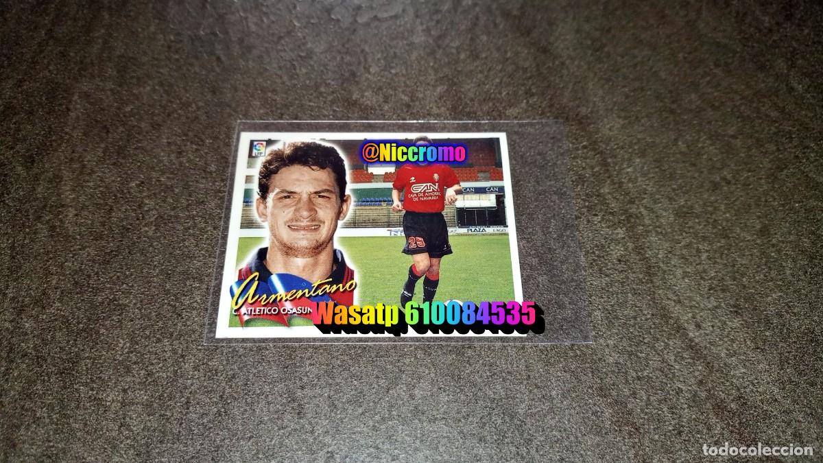 Cromos de f&uacute;tbol: armentano osasuna liga 2002 2001 fichaje n&ordm; 25 ediciones este nuevo sin pegar niccromo