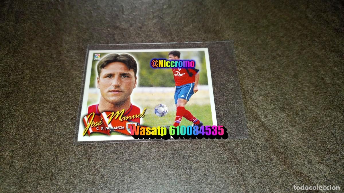 Cromos de Futebol: jose manuel numancia liga 2002 2001 fichaje n&ordm; 32 ediciones este nuevo sin pegar niccromo