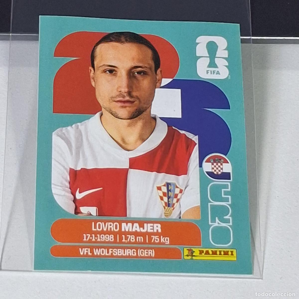 Cromos de Futebol: B59 CRO 12 CRO12 LOVRO MAJER CROACIA MUNDIAL FIFA WORLD CUP 2026 STICKER PANINI