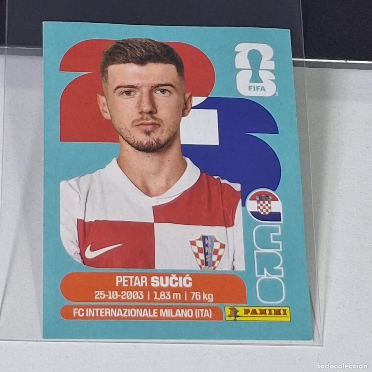 Football Stickers: B59 CRO15 PETAR SUČIĆ 15 CROACIA CROATIA CRO MUNDIAL FIFA WORLD CUP 2026 STICKER PANINI