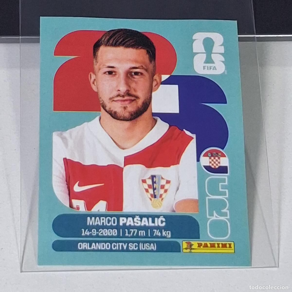 Cromos de f&uacute;tbol: B59 CRO17 MARCO PA&Scaron;ALIĆ 17 CROACIA CROATIA CRO MUNDIAL FIFA WORLD CUP 2026 STICKER PANINI