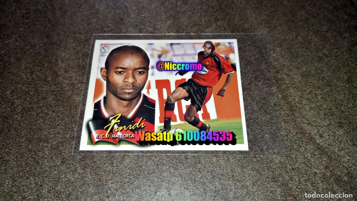 Cromos de Futebol: finidi mallorca liga 2002 2001 fichaje n&ordm; 33 ediciones este nuevo sin pegar niccromo
