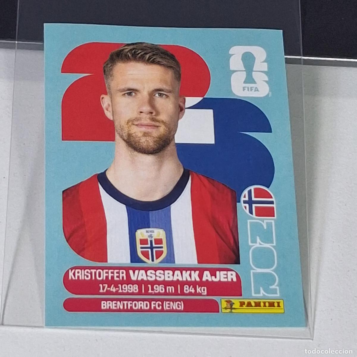 Cromos de f&uacute;tbol: B59 NOR 5 NOR5 KRISTOFFER VASSBAKK AJER NORUEGA NORWAY MUNDIAL FIFA WORLD CUP 2026 STICKER PANINI